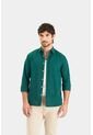 Camisa Manga Larga Eridanus En Tela Premium Para Hombre Camisa Manga Larga Eridanus En Tela Premium Para Hombre Verde L Vélez de Vélez