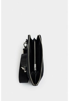 Manos Libres Elba De Cuero Para Hombre Tejido Frontal Manos Libres Elba De Cuero Para Hombre Tejido Frontal Negro VÉLEZ