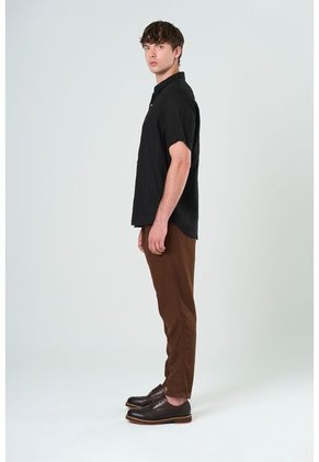 Pantalón Prenses En Lino Para Hombre Fit Holgado Pantalón Prenses En Lino Para Hombre Fit Holgado Tabaco 34 VÉLEZ
