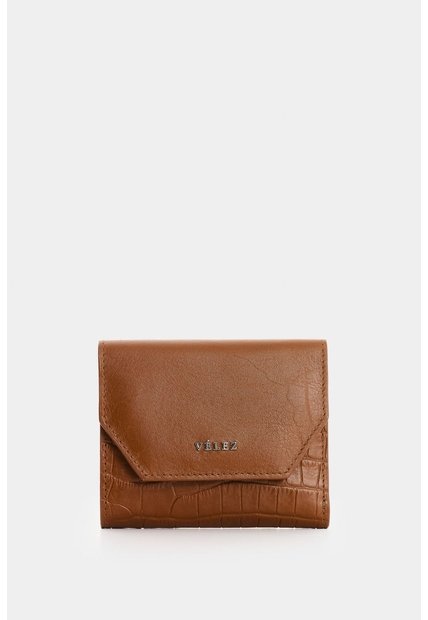 Billetera En Cuero Para Mujer Acari Billetera En Cuero Para Mujer Acari Miel VÉLEZ