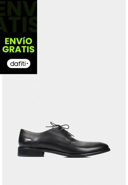 Zapatos Cordón Formal Humanista De Cuero Para Hombre Liso Negro Zapatos Cordón Formal Humanista De Cuero Para Hombre Liso Negro 42 VÉLEZ