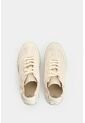 Tenis De Lona Y Cuero Gamuzado Para Mujer Wild Tenis De Lona Y Cuero Gamuzado Para Mujer Wild Blanco 41 VÉLEZ de Vélez