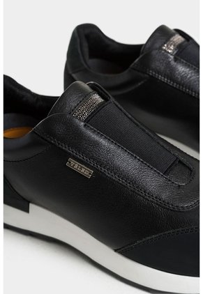 Mocasines Zipa De Cuero Para Mujer Detalles Millaré Mocasines Zipa De Cuero Para Mujer Detalles Millaré Negro 35 VÉLEZ