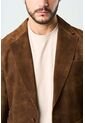 Blazer De Cuero Gamuzado Para Hombre Sole Blazer De Cuero Gamuzado Para Hombre Sole Miel L VÉLEZ de Vélez