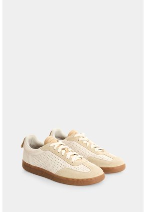Tenis En Cuero Nobuck Y Carnaza Para Mujer Flair 3.0 Tenis En Cuero Nobuck Y Carnaza Para Mujer Flair 3.0 Crema 39 VÉLEZ