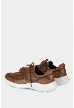 Tenis Ginger De Cuero Para Hombre Suela Deportiva Tenis Ginger De Cuero Para Hombre Suela Deportiva Miel 45 Vélez
