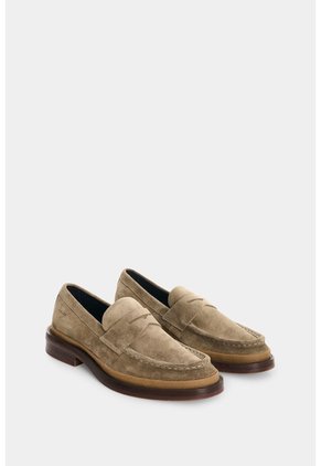 Mocasín Kiwa En Cuero Para Hombre Estilo Penny Loafer Mocasín Kiwa En Cuero Para Hombre Estilo Penny Loafer Tabaco 41 VÉLEZ