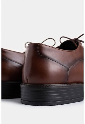 Zapato De Cordón Blaze De Cuero Para Hombre Silueta Office Zapato De Cordón Blaze De Cuero Para Hombre Silueta Office Cafe 43 VÉLEZ