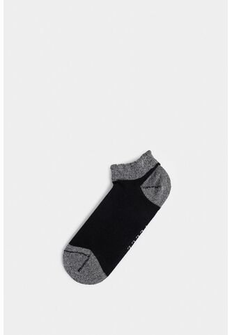Calcetines Tobilleros En Algodón Para Mujer Brillo Calcetines Tobilleros En Algodón Para Mujer Brillo Negro XS VÉLEZ Vélez