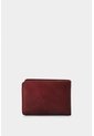 Billetera Oasis De Cuero Para Hombre Detalle Contraste Billetera Oasis De Cuero Para Hombre Detalle Contraste Rojo VÉLEZ de Vélez