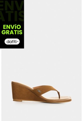 Sandalia Plataforma En Cuero Para Mujer Cienaga Sandalia Plataforma En Cuero Para Mujer Cienaga Miel 37 VÉLEZ Vélez