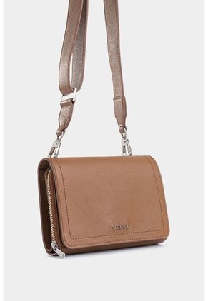 Manos Libres Mini Abi De Cuero Para Mujer Estructurado Manos Libres Mini Abi De Cuero Para Mujer Estructurado Miel VÉLEZ