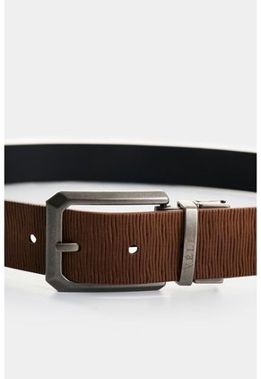 Cinturón Doble Faz De Cuero Para Hombre Lucian Cinturón Doble Faz De Cuero Para Hombre Lucian Miel 36 VÉLEZ