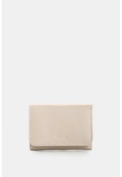 Billetera Pequeña De Cuero Para Mujer Multicolor Billetera Pequeña De Cuero Para Mujer Multicolor Blanco VÉLEZ