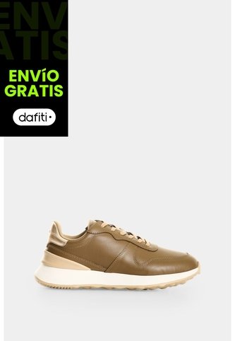 Tenis De Cuero Y Folia Para Mujer Cooper Tenis De Cuero Y Folia Para Mujer Cooper Tabaco 36 VÉLEZ Vélez