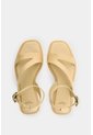 Sandalia Plana En Cuero Con Taches Para Mujer Soren 2.0 Sandalia Plana En Cuero Con Taches Para Mujer Soren 2.0 Crema 41 VÉLEZ de Vélez