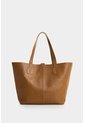 Shopping Doble Faz De Cuero Para Mujer Luca 2 Shopping Doble Faz De Cuero Para Mujer Luca 2 Miel VÉLEZ de Vélez