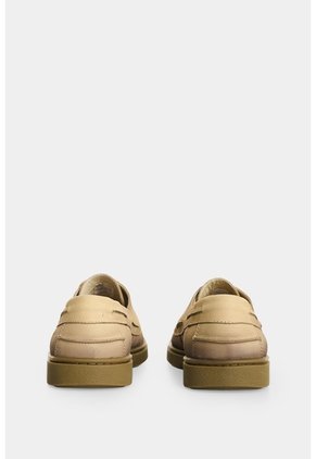 Mocasín En Cuero Gamuzado Para Hombre Cayena Mocasín En Cuero Gamuzado Para Hombre Cayena Arena 40 VÉLEZ