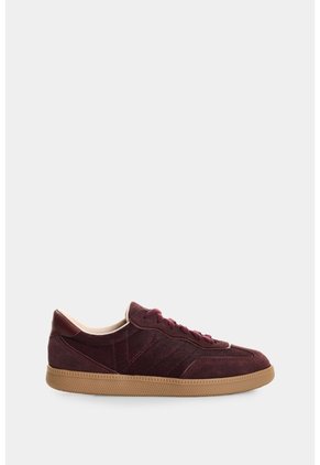 Tenis En Cuero Gamuzado Para Mujer Duna Tenis En Cuero Gamuzado Para Mujer Duna Vinotinto 35 VÉLEZ