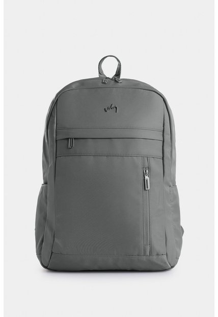 Morral Sierra En Lona Para Hombre Manija Cuero Morral Sierra En Lona Para Hombre Manija Cuero Gris VÉLEZ