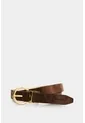 Cinturón Doble Faz Zenón De Cuero Para Mujer Hebilla Circular Cinturón Doble Faz Zenón De Cuero Para Mujer Hebilla Circular Bronce S VÉLEZ de Vélez