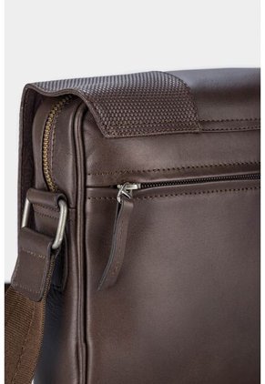 Bolso Manos Libres Remin De Cuero Cafe Bolso Manos Libres Remin De Cuero Cafe Vélez