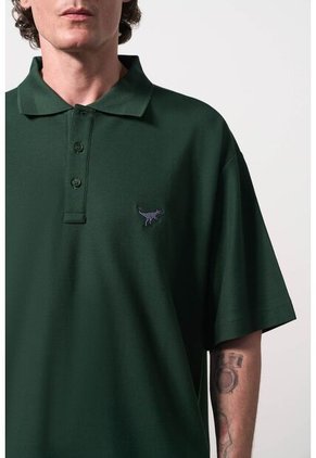 Polo Manga Corta Para Hombre Polo Manga Corta Para Hombre Verde Oliva XXL VÉLEZ