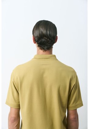 Polo Para Hombre Semi Fit Detalle Jacquard Polo Para Hombre Semi Fit Detalle Jacquard Verde M VÉLEZ