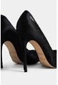 Tacones Cerrados De Cuero Pelo Para Mujer Silueta Punta Tacones Cerrados De Cuero Pelo Para Mujer Silueta Punta Negro 35 Vélez de Vélez
