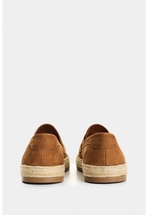 Mocasines De Cuero Gamuzado Para Hombre Ocean Mocasines De Cuero Gamuzado Para Hombre Ocean Miel 45 VÉLEZ