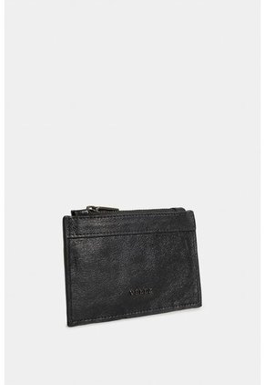 Porta Documentos Uyuni De Cuero Para Mujer Con Cremallera Porta Documentos Uyuni De Cuero Para Mujer Con Cremallera Negro VÉLEZ