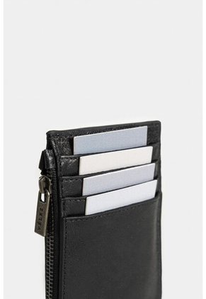 Porta Documentos Uyuni De Cuero Para Mujer Con Cremallera Porta Documentos Uyuni De Cuero Para Mujer Con Cremallera Negro VÉLEZ