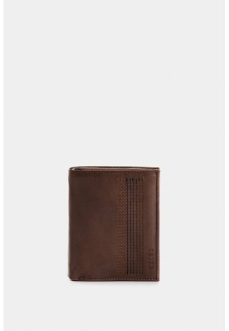 Billetera De Cuero Para Hombre Creta 2 Billetera De Cuero Para Hombre Creta 2 Cafe VÉLEZ Vélez