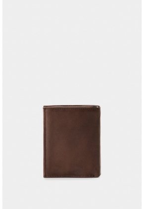 Billetera De Cuero Para Hombre Creta 2 Billetera De Cuero Para Hombre Creta 2 Cafe VÉLEZ