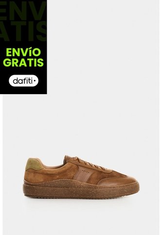 Tenis En Cuero Para Hombre Clima Nacar Tenis En Cuero Para Hombre Clima Nacar Miel 43 VÉLEZ Vélez