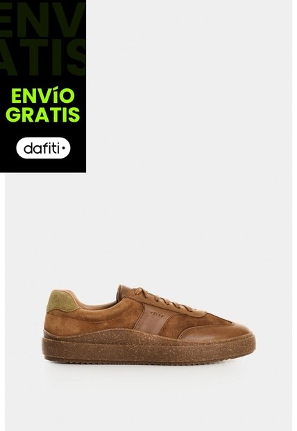 Tenis En Cuero Para Hombre Clima Nacar Tenis En Cuero Para Hombre Clima Nacar Miel 43 VÉLEZ