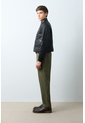 Chaqueta Aviador De Cuero Para Hombre Nila Chaqueta Aviador De Cuero Para Hombre Nila Negro S VÉLEZ de Vélez
