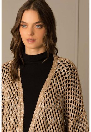 Cardigan Tejido Con Lentejuelas Para Mujer Maqui Cardigan Tejido Con Lentejuelas Para Mujer Maqui Verde S Vélez