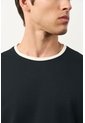 Camiseta En Algodón Para Hombre Luma Camiseta En Algodón Para Hombre Luma Negro S VÉLEZ de Vélez