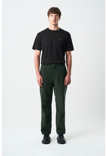 Pantalón Semi Holgado Para Hombre Ivy Pantalón Semi Holgado Para Hombre Ivy Verde Oliva 34 VÉLEZ