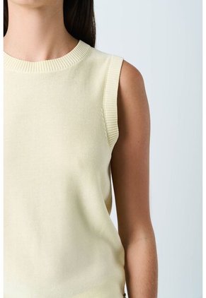 Top Tejido Astromelia Para Mujer Liviano Top Tejido Astromelia Para Mujer Liviano Amarillo XL VÉLEZ