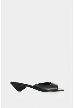 Sandalia Tacón En Cuero Para Mujer Marquee 2.0 Sandalia Tacón En Cuero Para Mujer Marquee 2.0 Negro 40 VÉLEZ
