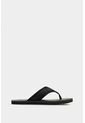 Sandalia Plana Alfil 2 De Cuero Para Hombre Capellada En Reata Sandalia Plana Alfil 2 De Cuero Para Hombre Capellada En Reata Negro 46 VÉLEZ de Vélez