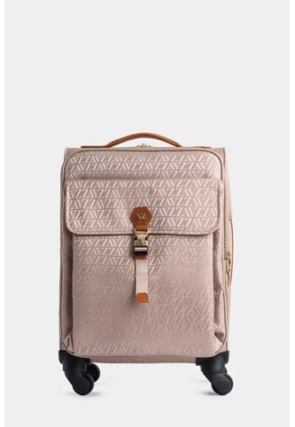 Maleta De Viaje Bloom 2 En Jacquard Para Mujer Monogram Maleta De Viaje Bloom 2 En Jacquard Para Mujer Monogram Beige VÉLEZ Vélez
