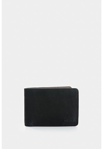 Billetera De Cuero Para Hombre Tessa Billetera De Cuero Para Hombre Tessa Negro VÉLEZ