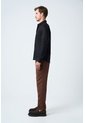 Camisa Manga Larga En Lino Para Hombre Silueta Semi Ajustada Camisa Manga Larga En Lino Para Hombre Silueta Semi Ajustada Negro M VÉLEZ de Vélez