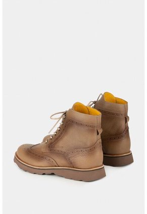 Botas Imperial De Cuero Para Hombre Caña Media Arena Botas Imperial De Cuero Para Hombre Caña Media Arena 43 Vélez