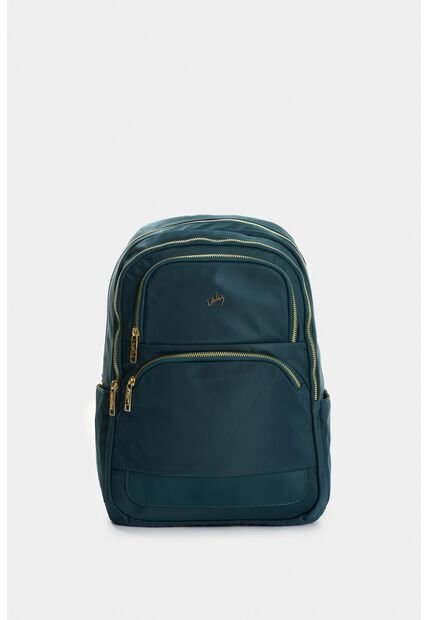 Tula Morral En Lona Y Cuero Para Mujer Biel Tula Morral En Lona Y Cuero Para Mujer Biel Agua Marina VÉLEZ