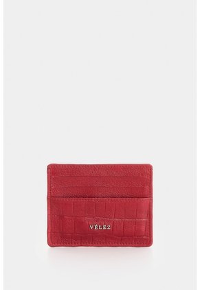 Portadocumentos En Cuero Para Mujer Senda Portadocumentos En Cuero Para Mujer Senda Rojo VÉLEZ