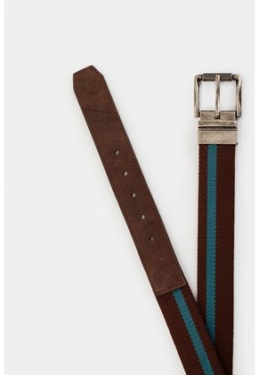 Cinturón Doble Faz Elástico Para Hombre Diver Cinturón Doble Faz Elástico Para Hombre Diver Cafe 40 VÉLEZ